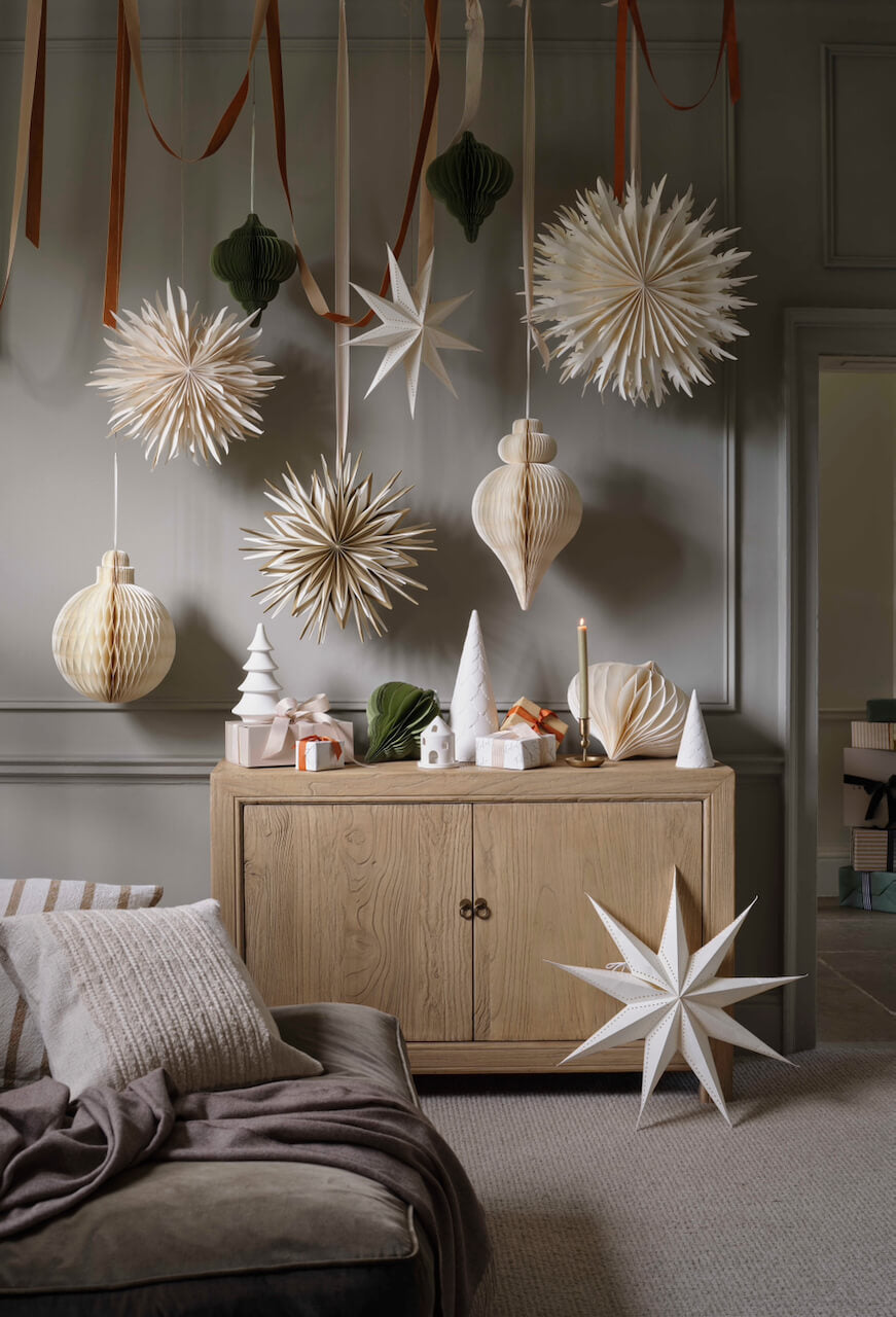 Antique White Paper Snowflake