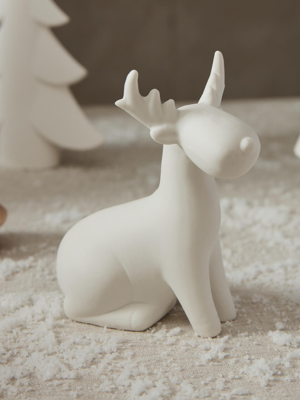 Set of 3 Ceramic Reindeer