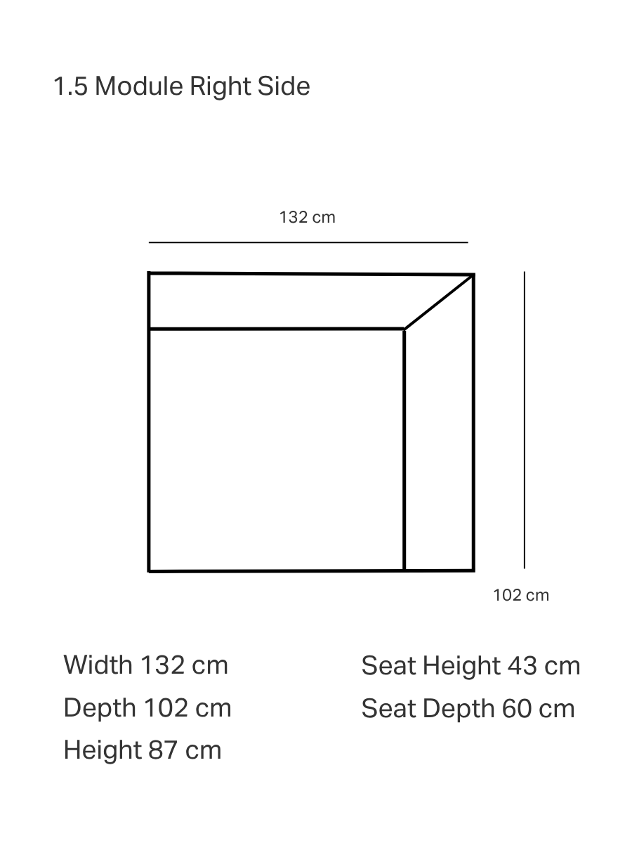 Hudson Fabric Modular Sofa