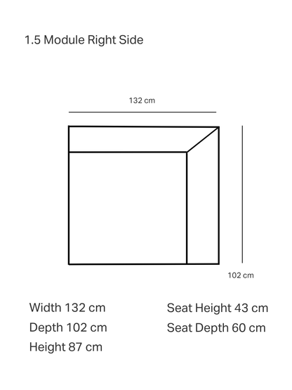 Hudson Fabric Modular Sofa
