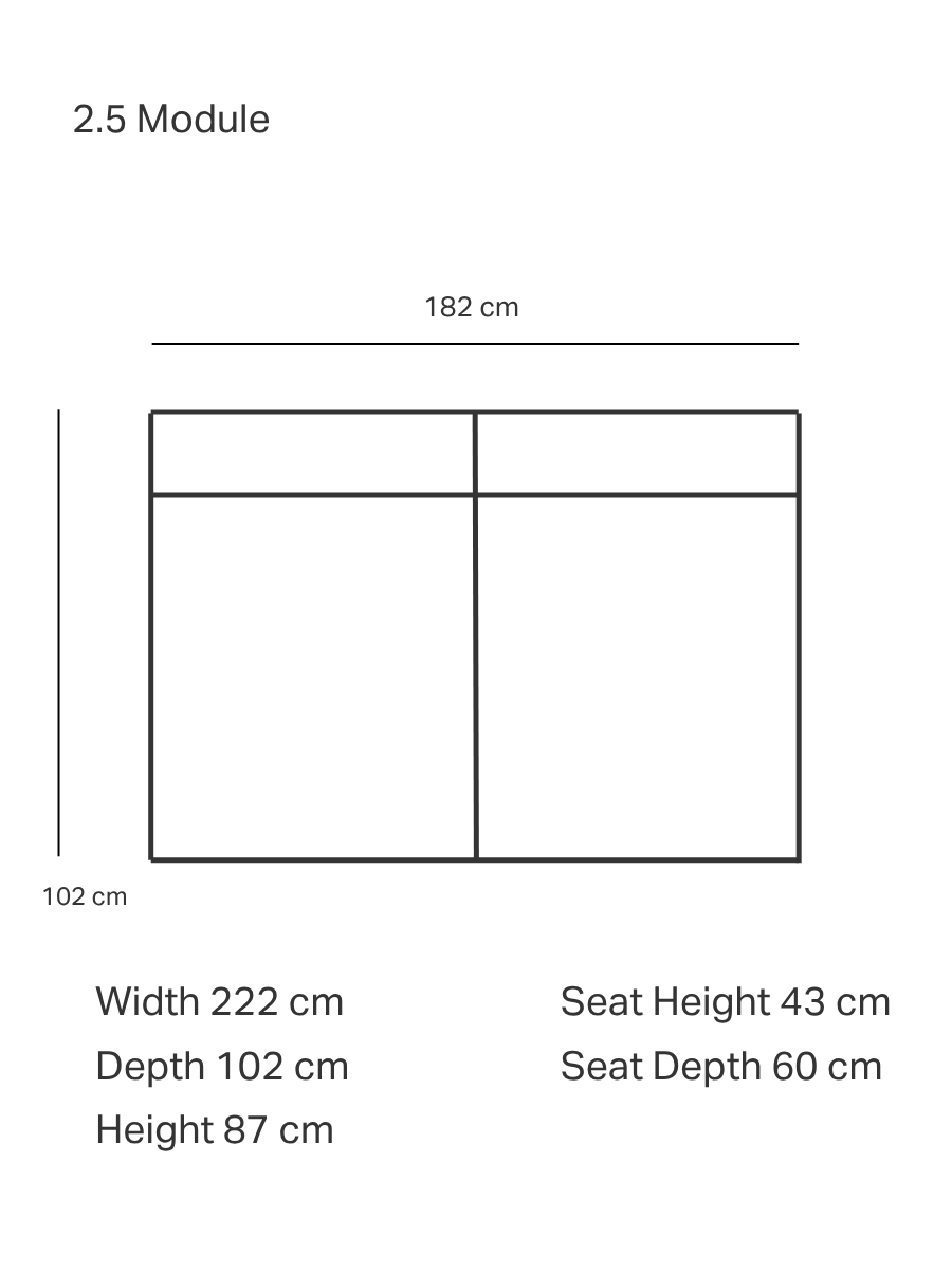Hudson Fabric Modular Sofa