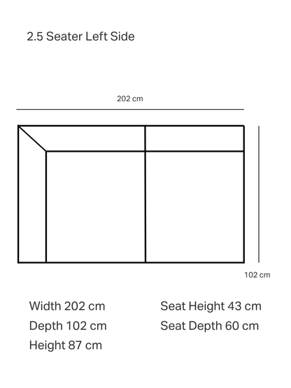 Hudson Fabric Modular Sofa