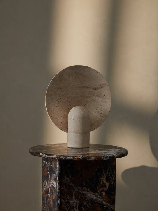 Kiran Travertine Lamp