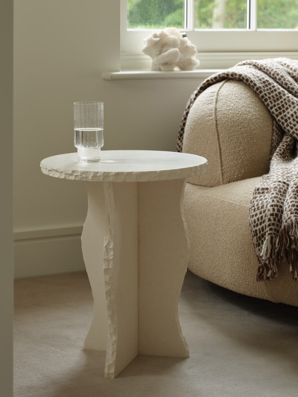 St Ives Limestone Side Table