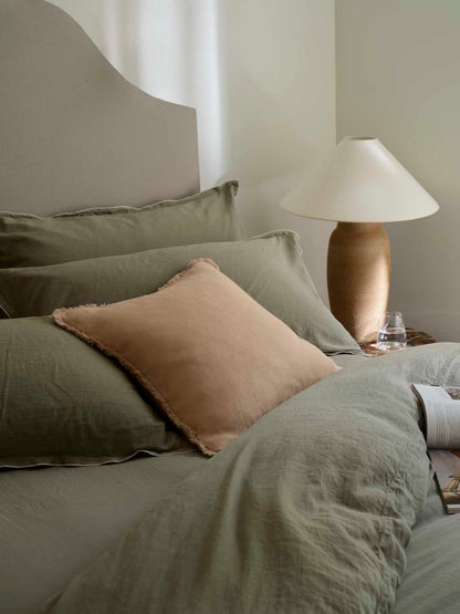 Lisbon Sage Cotton Bedding Bundle