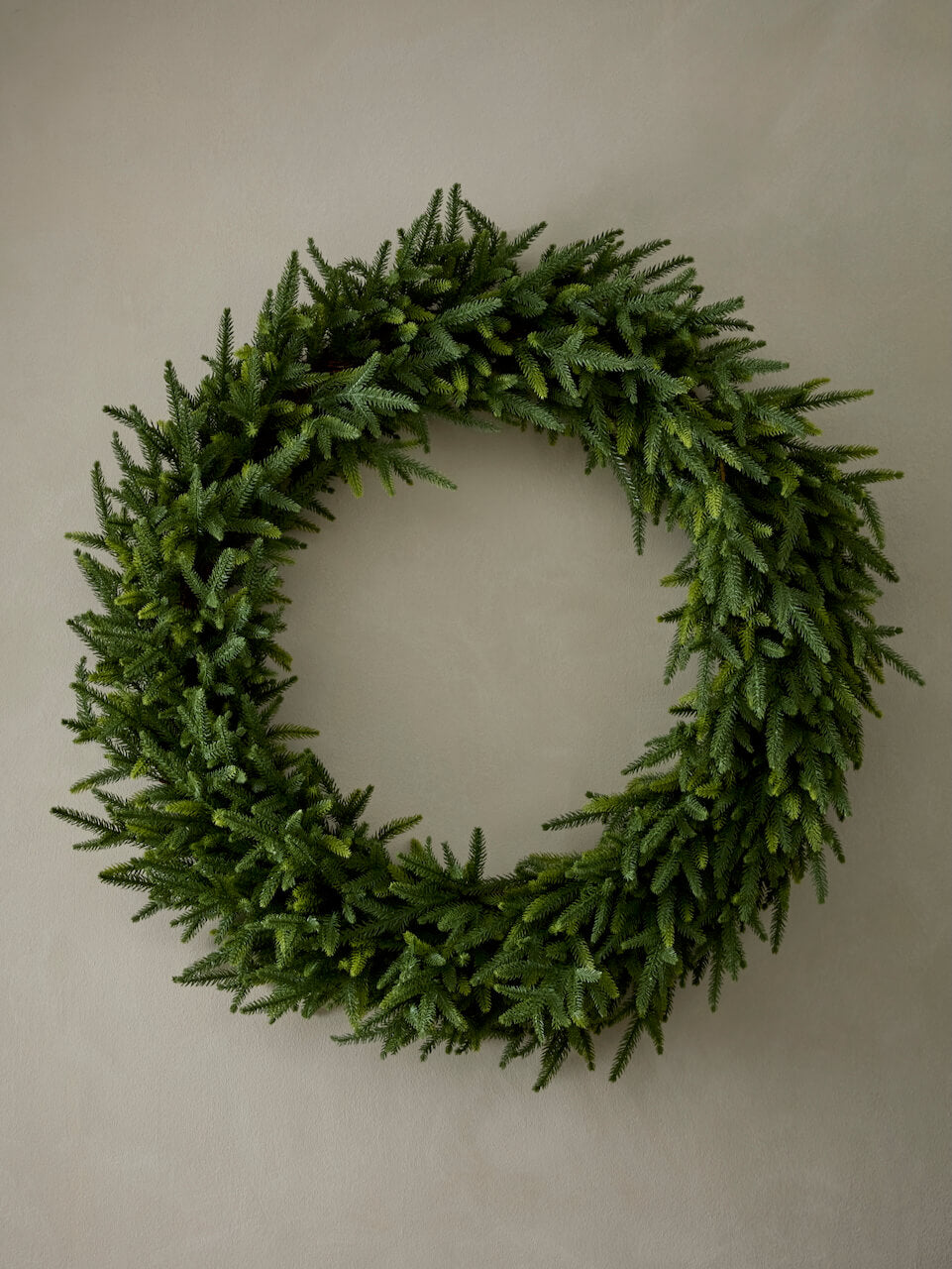 1m Large Faux Fir Wreath