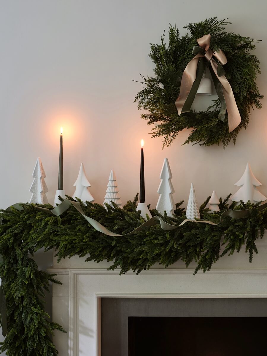 2m Faux Fir Garland