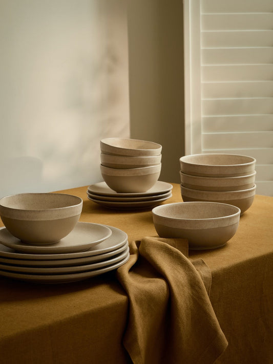 Arenito Sand 24 Piece Dinner Set
