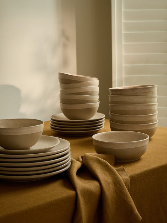 Arenito Sand 16 Piece Dinner Set