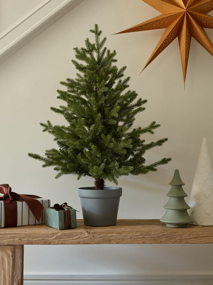 3ft Norway Spruce Indoor Potted Artificial Christmas Tree