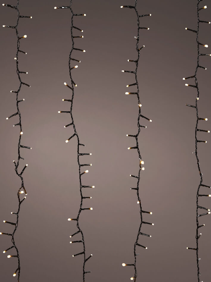 2m LED Tree Cascade Compact Lights Outdoor