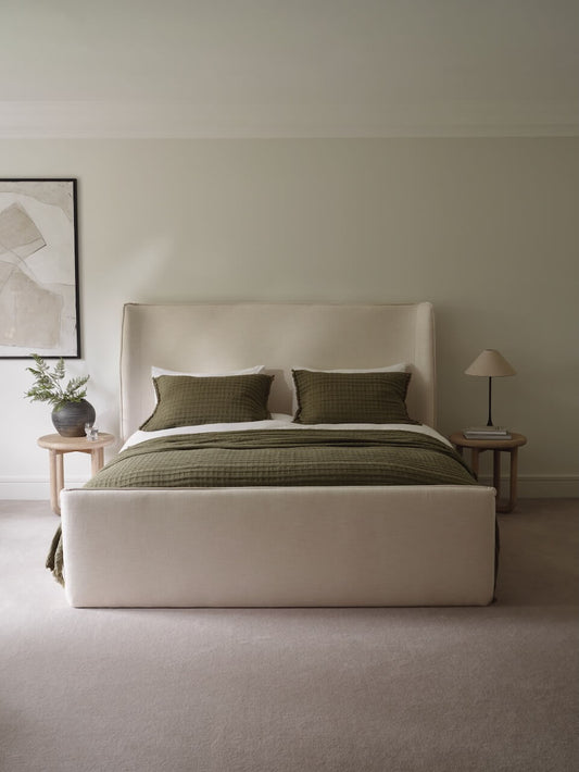 Beja Cotton Quilt Khaki