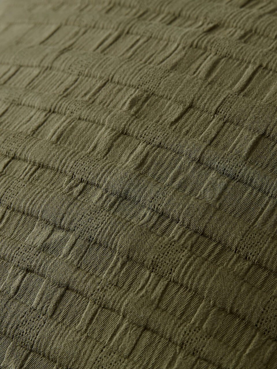 Beja Cotton Cushion Cover Khaki