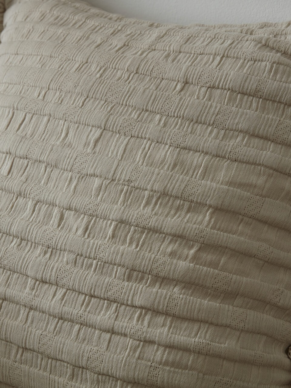 Beja Cotton Cushion Cover Putty