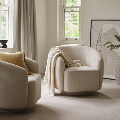 Areia Oatmeal Cotton Throw