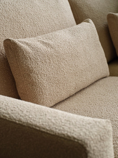 Elba Fabric Chaise Lounge Sofa