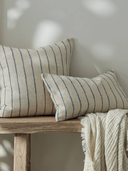 Blue Stripe Cushion Cover