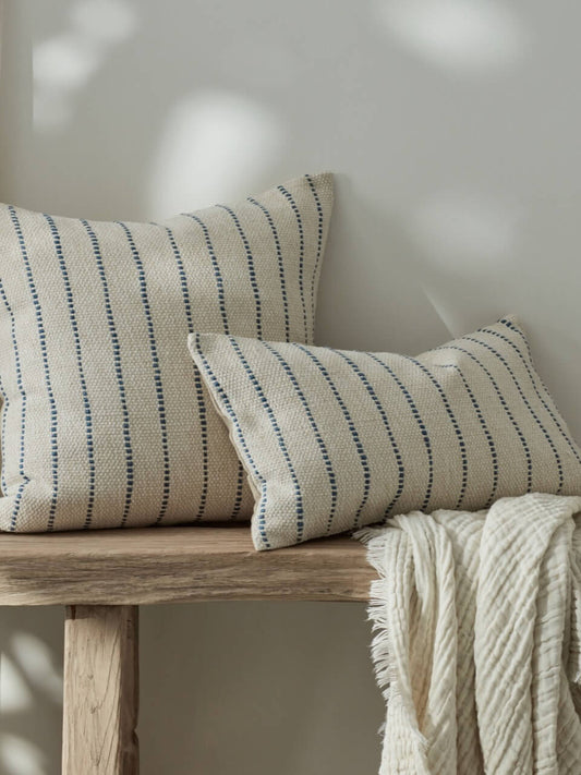 Blue Stripe Cushion Cover