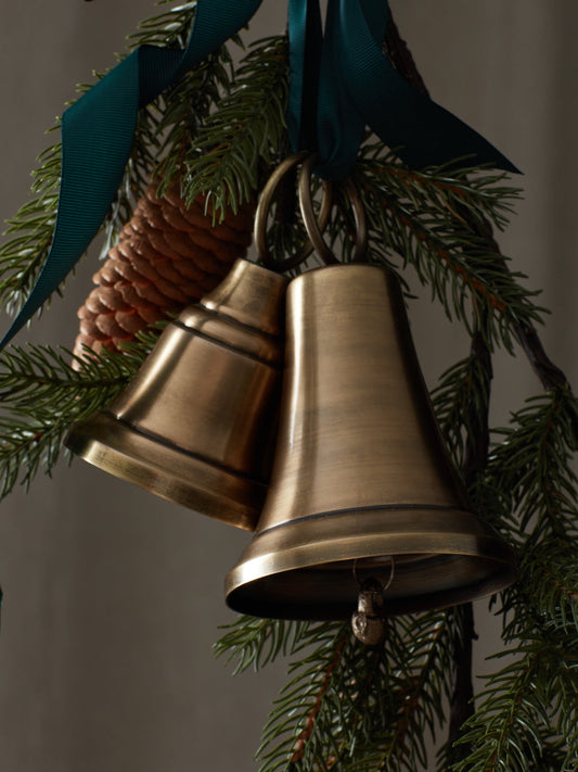 Set of 2 Brass Bells