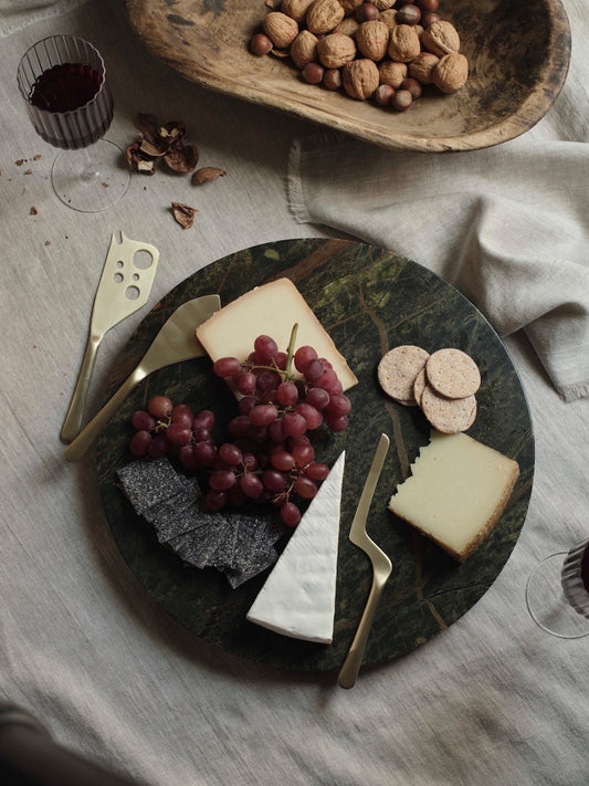 Green Marble Lazy Susan