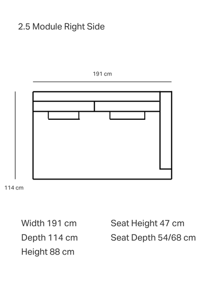 Elba Fabric Modular Sofa