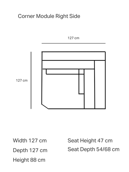 Elba Fabric Modular Sofa