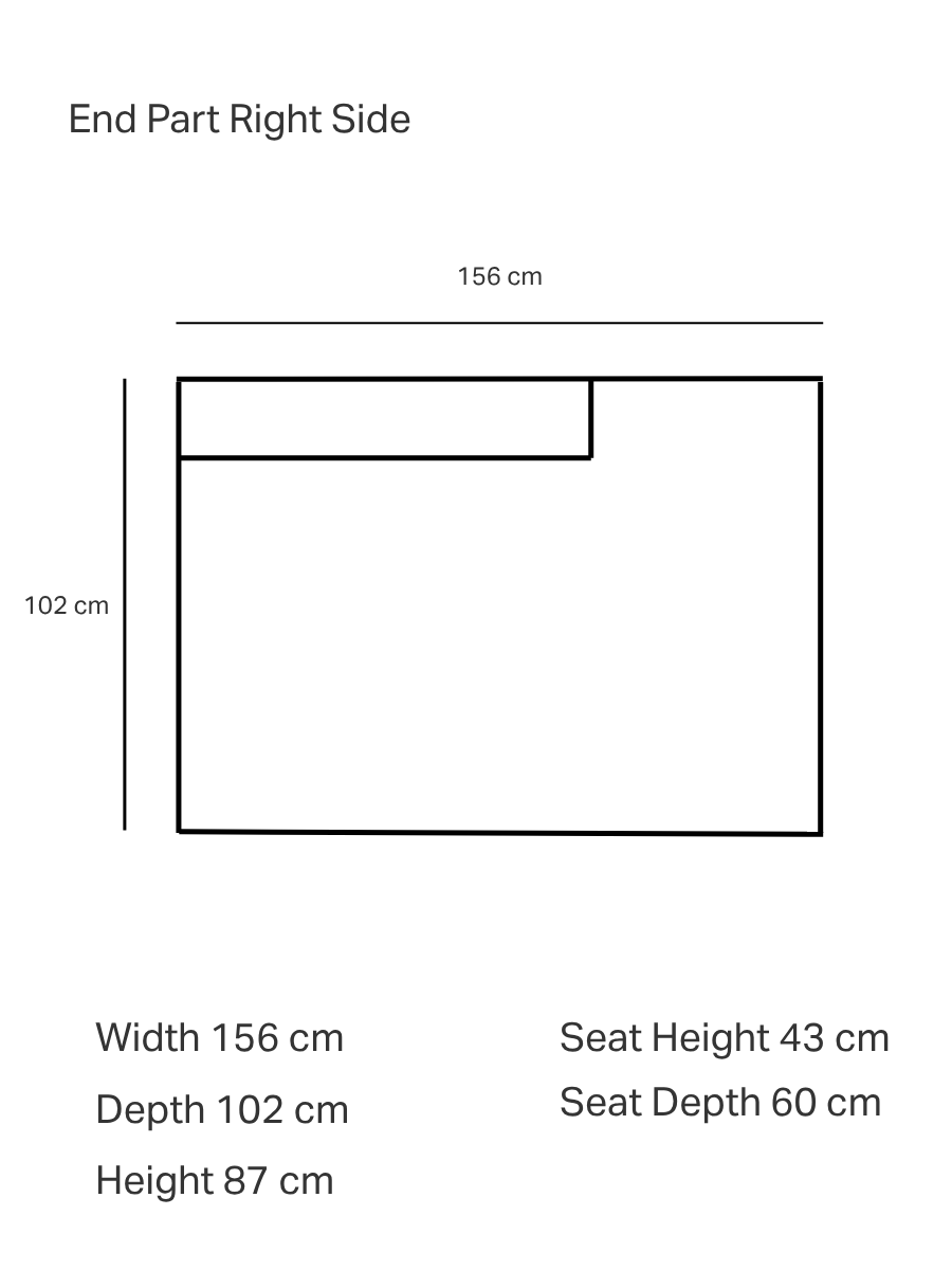 Hudson Fabric Modular Sofa