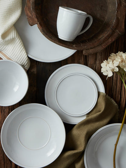 White Friso Tableware