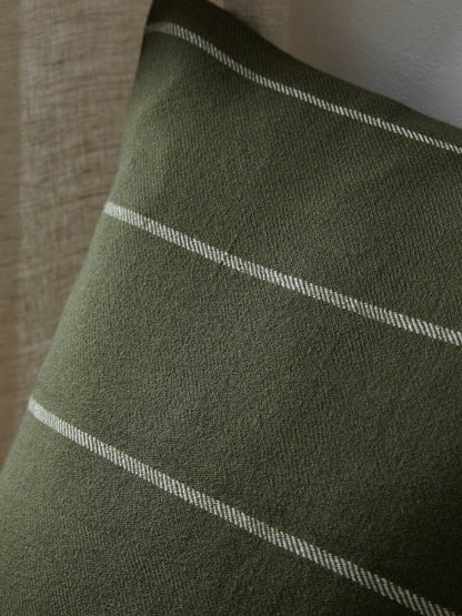 Green Wool Cushion Cover 50 x 50