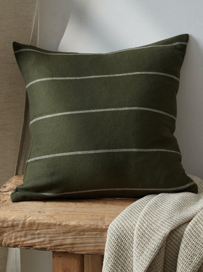 Green Wool Cushion Cover 50 x 50