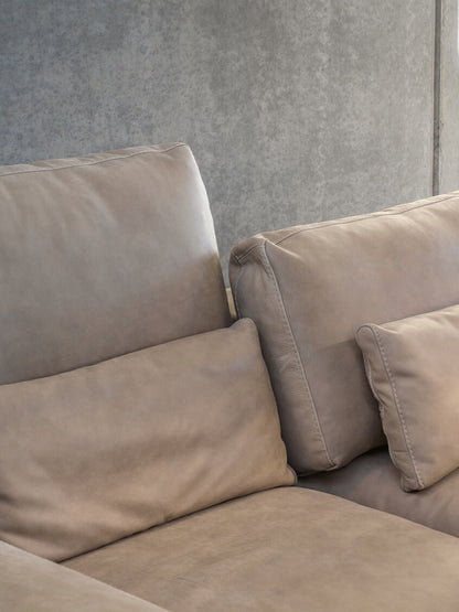 Oslo Fabric Chaise Lounge Sofa