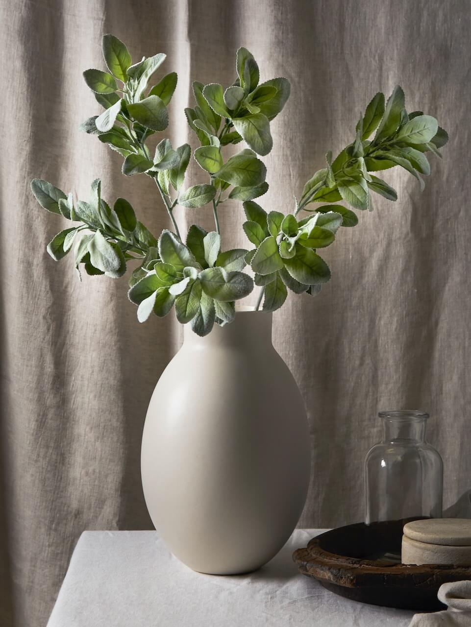 Faux Lamb's Ear Stem