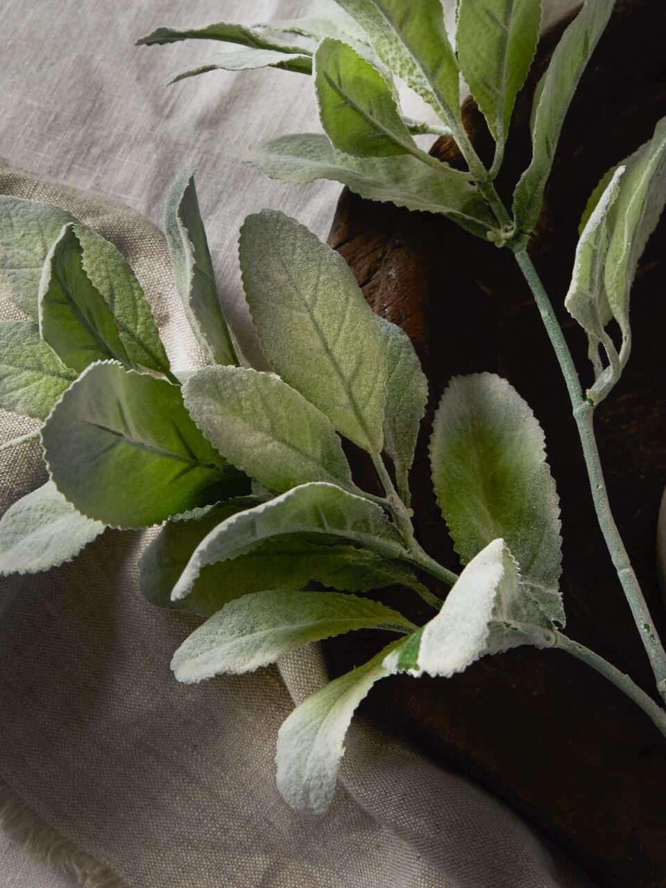 Faux Lamb's Ear Stem