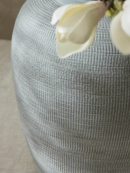Sines Textured Grey Vase Medium