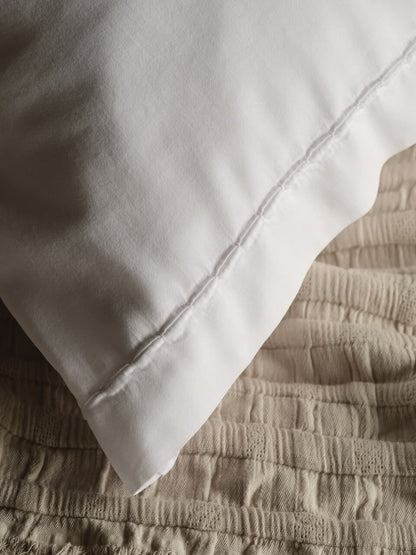 Porto White Cotton Bedding Bundle