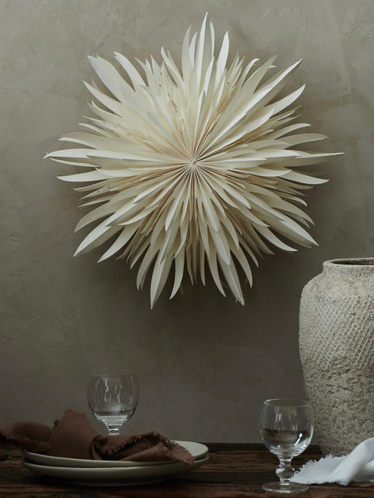 Antique White Paper Snowflake
