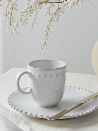 Pearl Stoneware Mug - Set of 6