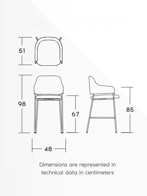 Shoreditch Bar Stool - Made to Order