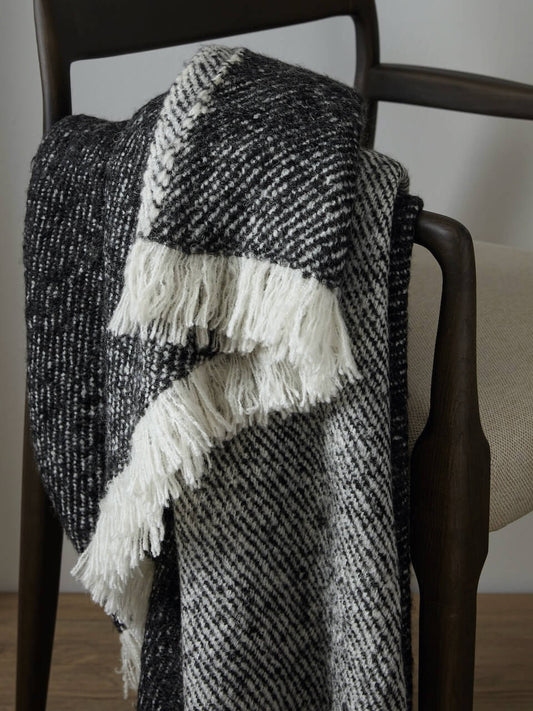 Slate Wool Throw