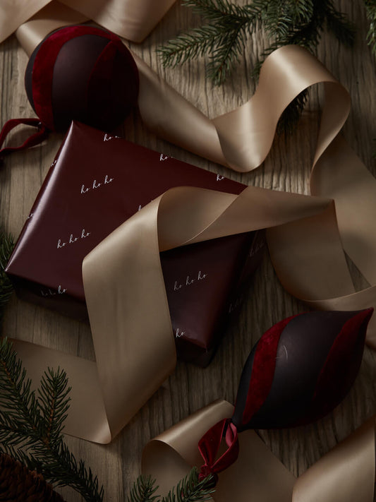 10m Wide Gold Satin Ribbon