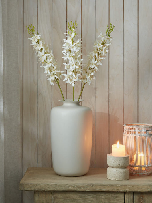 Faux White Singapore Orchid