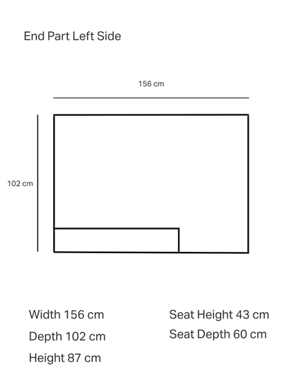Hudson Fabric Modular Sofa